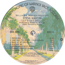 Laden Sie das Bild in den Galerie-Viewer, Steve Martin (2) : Let's Get Small (LP, Album, Los)