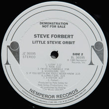 Charger l'image dans la galerie, Steve Forbert : Little Stevie Orbit (LP, Album, Promo)