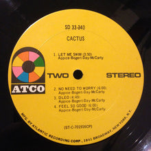 Load image into Gallery viewer, Cactus (3) : Cactus (LP, Album, CP)