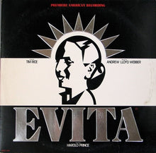 Load image into Gallery viewer, Andrew Lloyd Webber And Tim Rice : Evita: Premiere American Recording (2xLP, Album, Pin)