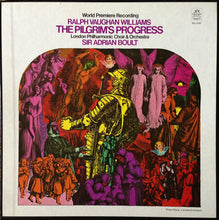 Charger l'image dans la galerie, Ralph Vaughan Williams / Sir Adrian Boult, London Philharmonic Choir & Orchestra* : The Pilgrim's Progress (3xLP, Lib)