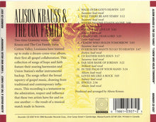 Charger l'image dans la galerie, Alison Krauss And The Cox Family : I Know Who Holds Tomorrow (CD, Album)