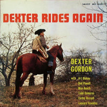Laden Sie das Bild in den Galerie-Viewer, Dexter Gordon : Dexter Rides Again (LP, Comp, Mono, RP)