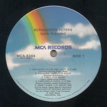 Load image into Gallery viewer, Bernadette Peters : Now Playing (LP, Album, Glo)