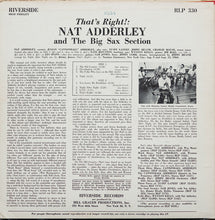 Load image into Gallery viewer, Nat Adderley And The Big Sax Section : That's Right! (LP, Album, Mono)