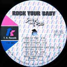 Load image into Gallery viewer, George McCrae : Rock Your Baby (LP, Album, Son)