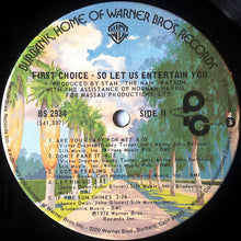 Charger l'image dans la galerie, First Choice : So Let Us Entertain You (LP, Album)