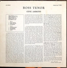 Laden Sie das Bild in den Galerie-Viewer, Gene Ammons : Boss Tenor (LP, Album, Mono)