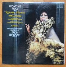 Load image into Gallery viewer, Leontyne Price, Richard Strauss, New Philharmonia Orchestra, Erich Leinsdorf : Sings Richard Strauss (LP, Album)