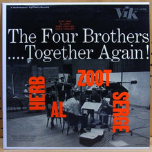 Charger l'image dans la galerie, Herb*, Al*, Zoot*, Serge* : The Four Brothers .... Together Again ! (LP, Album, Mono)