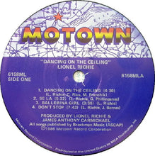 Laden Sie das Bild in den Galerie-Viewer, Lionel Richie : Dancing On The Ceiling (LP, Album, Emb)