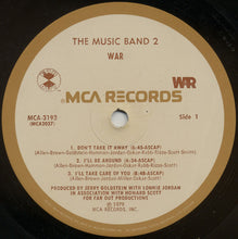 Load image into Gallery viewer, War : The Music Band 2 (LP, Album, Glo)