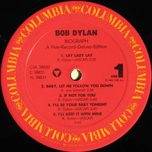 Laden Sie das Bild in den Galerie-Viewer, Bob Dylan : Biograph (5xLP, Album, Pit + Box, Comp, Dlx, RM)