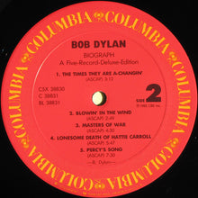 Laden Sie das Bild in den Galerie-Viewer, Bob Dylan : Biograph (5xLP, Album, Pit + Box, Comp, Dlx, RM)