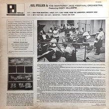 Laden Sie das Bild in den Galerie-Viewer, Gil Fuller & The Monterey Jazz Festival Orchestra Featuring Dizzy Gillespie : Gil Fuller & The Monterey Jazz Festival Orchestra Featuring Dizzy Gillespie (LP, Album, Club)