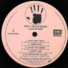 Load image into Gallery viewer, The J. Geils Band : Love Stinks (LP, Album, Club, Ter)