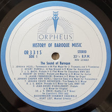 Load image into Gallery viewer, Biedermeier Chamber Ensemble*, Austrian Tonkünstler Orchestra, Vienna*, Kurt List* : History Of Baroque Music (3xLP, Comp + Box)
