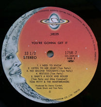 Load image into Gallery viewer, Tom Petty And The Heartbreakers : You're Gonna Get It! (LP, Album, RE)