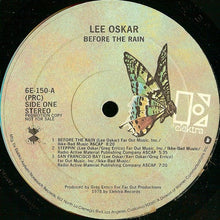 Laden Sie das Bild in den Galerie-Viewer, Lee Oskar : Before The Rain (LP, Album, Promo, PRC)