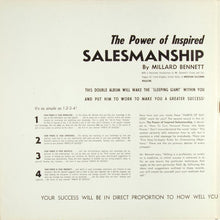 Load image into Gallery viewer, Millard Bennett : The Power Of Inspired Salesmanship (2xLP, Gat)