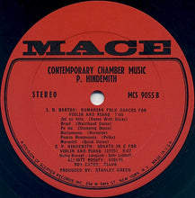 Load image into Gallery viewer, B. Bartók* / P. Hindemith* : Contemporary Chamber Music (LP, Album)