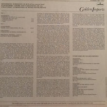 Load image into Gallery viewer, Hindemith* / Schoenberg* / Stravinsky* - Eastman Wind Ensemble, Frederick Fennell : Music Of Hindemith, Schoenberg And Stravinsky (LP, RE)