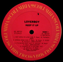 Load image into Gallery viewer, Loverboy : Keep It Up (LP, Album, Pit)