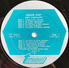 Load image into Gallery viewer, Georges Bizet, Walter* And Beatriz Klien, Emanuel Chabrier*, Rena Kyriakou : Jeux D'enfants / Trois Valses Romantiques / Cortège Burlesque / Souvenirs De Munich (LP)