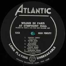 Load image into Gallery viewer, Wilbur De Paris And His New New Orleans Jazz : Wilbur De Paris At Symphony Hall (LP, Album)