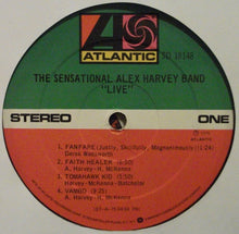 Laden Sie das Bild in den Galerie-Viewer, The Sensational Alex Harvey Band : Live (LP, Album, PR)