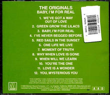 Load image into Gallery viewer, The Originals : Baby I'm For Real (CD, Album, RE)