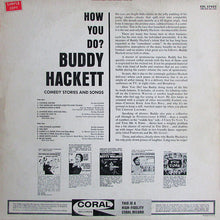 Load image into Gallery viewer, Buddy Hackett : How You Do? (LP)