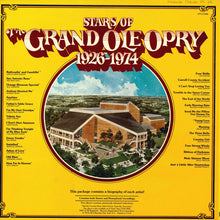 Charger l'image dans la galerie, Various : Stars Of The Grand Ole Opry 1926-1974 (2xLP, Comp, RE, Bla)
