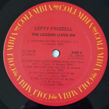 Load image into Gallery viewer, Lefty Frizzell : The Legend Lives On (LP, Comp)