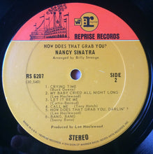 Laden Sie das Bild in den Galerie-Viewer, Nancy Sinatra : How Does That Grab You? (LP, Album, RP)