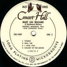 Charger l'image dans la galerie, Mary Lou Williams : The Art Of Mary Lou Williams (A Keyboard History) (10", Album, Mono, Club)