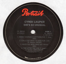 Load image into Gallery viewer, Cyndi Lauper : She's So Unusual (LP, Album, Car)