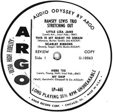 Load image into Gallery viewer, The Ramsey Lewis Trio : Stretching Out (LP, Album, Promo)