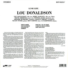 Charger l'image dans la galerie, Lou Donaldson : Lush Life (LP, Album, RE, RM)