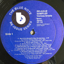 Laden Sie das Bild in den Galerie-Viewer, Various : Blue Note Re-Issue Sampler (LP, Mono, Smplr)