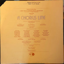 Load image into Gallery viewer, Various : A Chorus Line - Original Cast Recording (LP, Album, Promo, Gat)