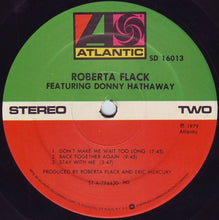 Charger l'image dans la galerie, Roberta Flack Featuring Donny Hathaway : Roberta Flack Featuring Donny Hathaway (LP, Album, MO )