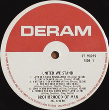 Load image into Gallery viewer, Brotherhood Of Man : United We Stand (LP, Album, Club)
