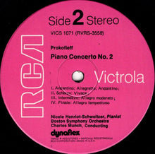Load image into Gallery viewer, Ravel* / Prokofieff* - Nicole Henriot-Schweitzer, Charles Munch / Boston Symphony* : Concerto In G / Concerto No. 2 (LP, Comp)
