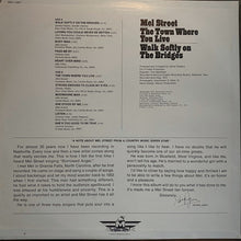 Load image into Gallery viewer, Mel Street : The Town Where You Live / Walk Softly On The Bridges (LP, Album)