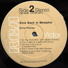 Load image into Gallery viewer, Elvis Presley : Elvis Back In Memphis (LP, Album, RE)