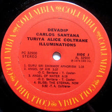 Load image into Gallery viewer, Devadip Carlos Santana* & Turiya Alice Coltrane* : Illuminations (LP, Album, Pit)