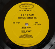 Load image into Gallery viewer, Donovan : Donovan's Greatest Hits (LP, Comp, San)