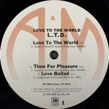Load image into Gallery viewer, L.T.D. : Love To The World (LP, Album, Ter)