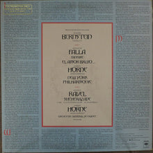 Load image into Gallery viewer, Marilyn Horne, Bernstein*, New York Philharmonic / Orchestre National De France - Falla* / Ravel* : El Amor Brujo / Fanfare / Schéhérazade (LP, Album)